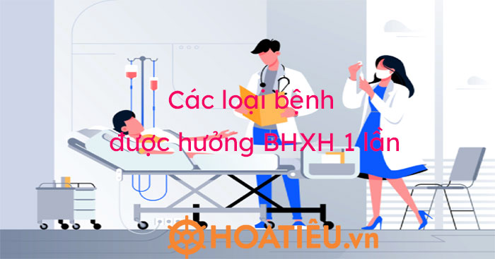 Các bệnh được hưởng BHXH một lần 2022