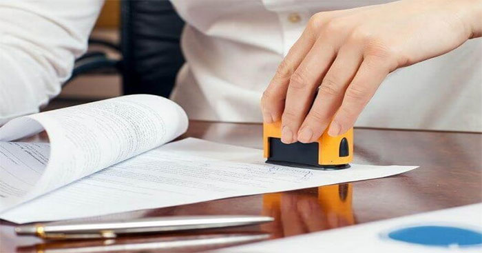 Các hình thức đóng dấu trong doanh nghiệp
