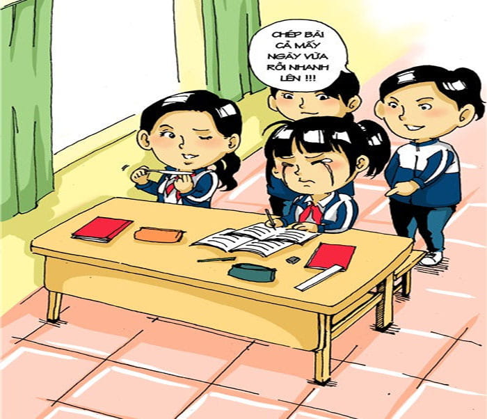 Bạo lực học đường gây tổn hại không chỉ về thể chất mà còn để lại nỗi ám ảnh về tinh thần cho những nạn nhân của hành vi đó