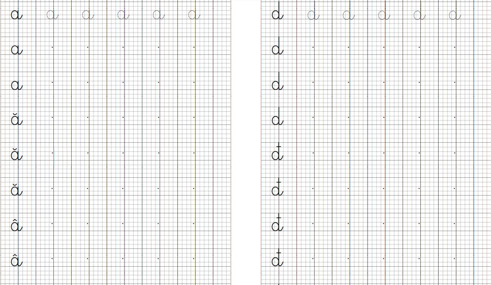 Vở tập viết lớp 1 tập 2 PDF