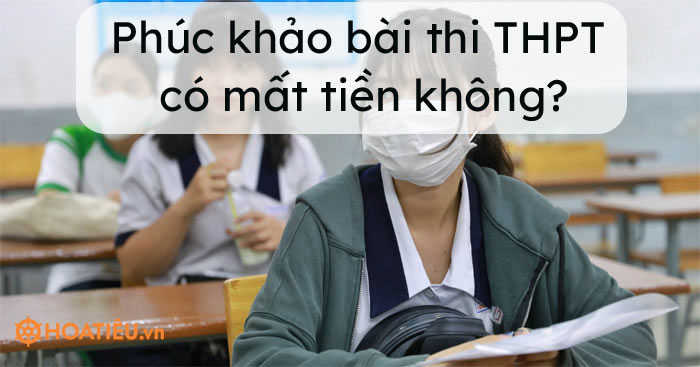 Lệ phí phúc khảo THPT quốc gia