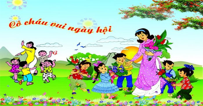 Khai giảng luôn được coi là ngày hội của cô và trò