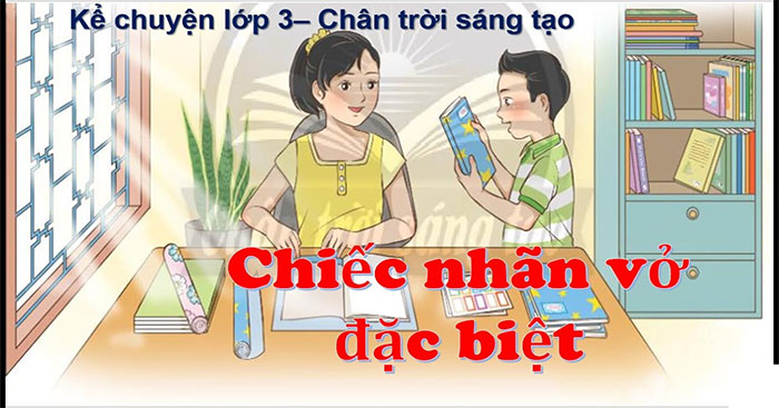 Chiếc nhãn vở đặc biệt