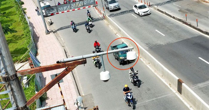 Hình ảnh minh họa camera phạt nguội.