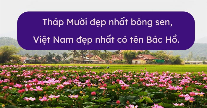 Ca dao về tình yêu quê hương đất nước nói về các địa danh