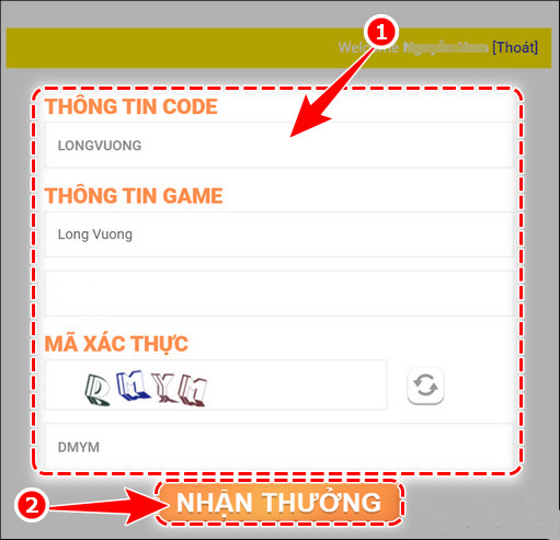 Code Đấu Tướng VNG 