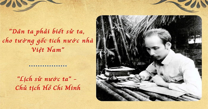 Câu thơ của chủ tịch Hồ Chí Minh