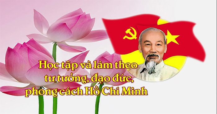 Đăng ký học tập và làm theo tấm gương đạo đức Hồ Chí Minh