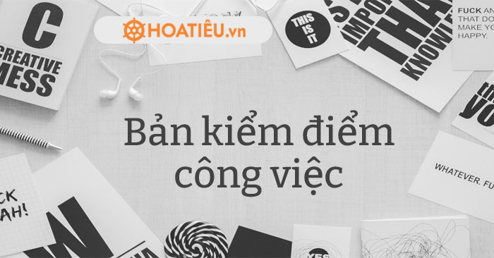 Cách viết bản kiểm điểm công việc