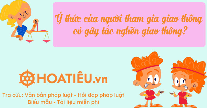 Ý thức của người tham gia giao thông