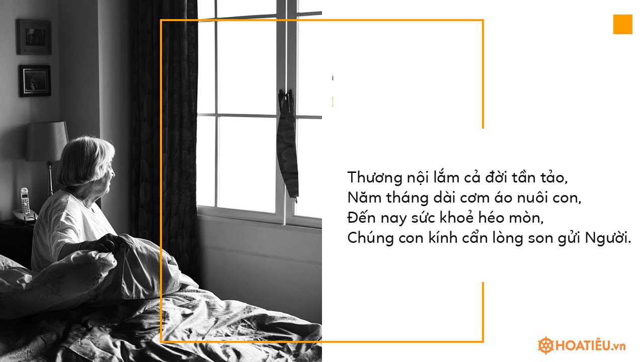 Bài thơ chúc nội ngày Quốc tế người cao tuổi