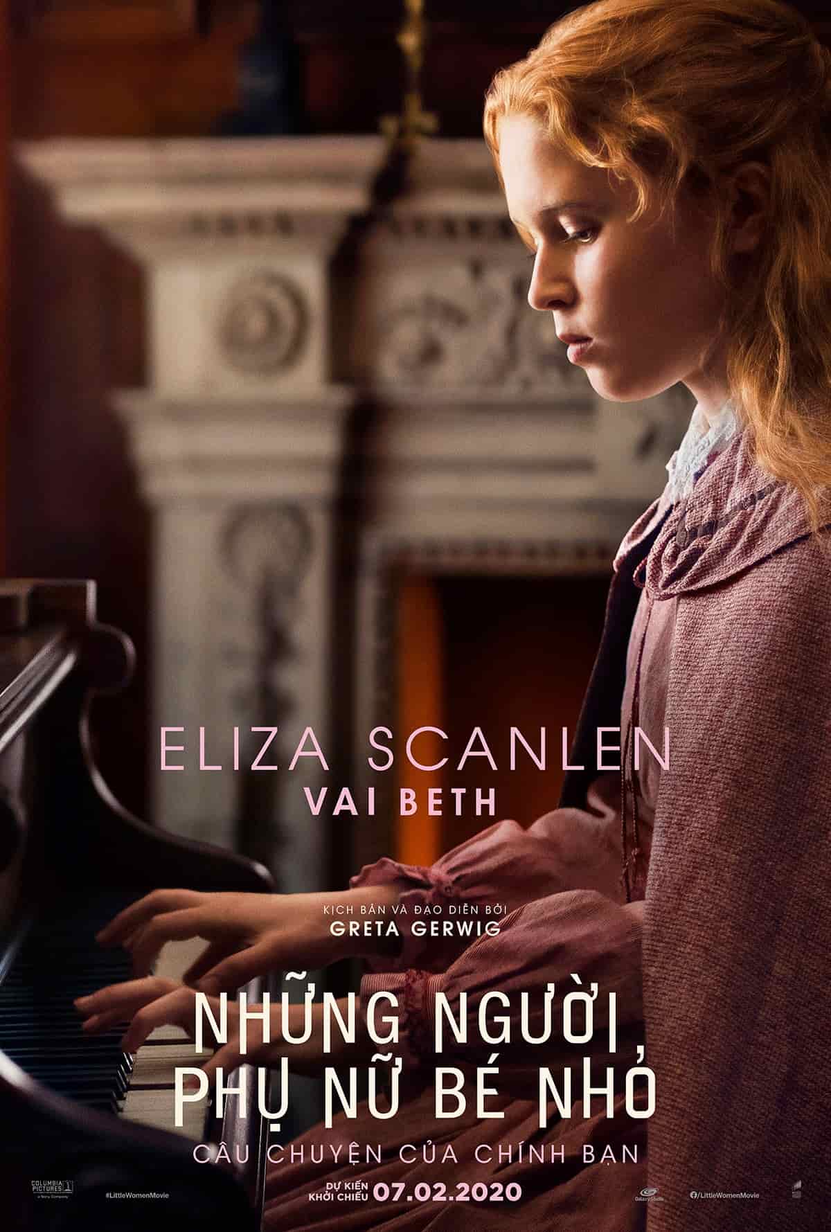 Eliza Scanlen đóng vai em gái út Beth