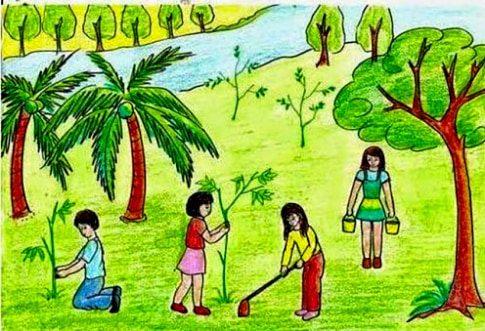 Hoạt động trồng cây