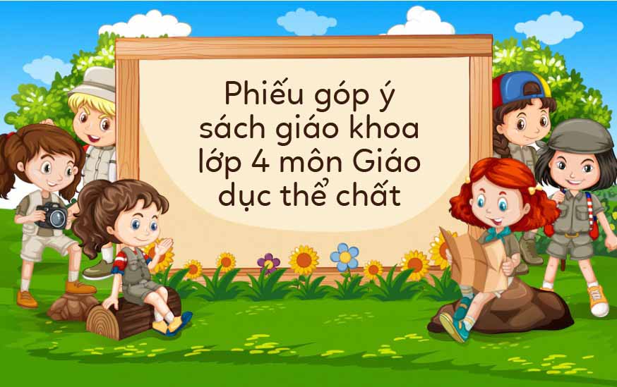 Mẫu phiếu phản hồi sách giáo khoa lớp 4 mới nhất