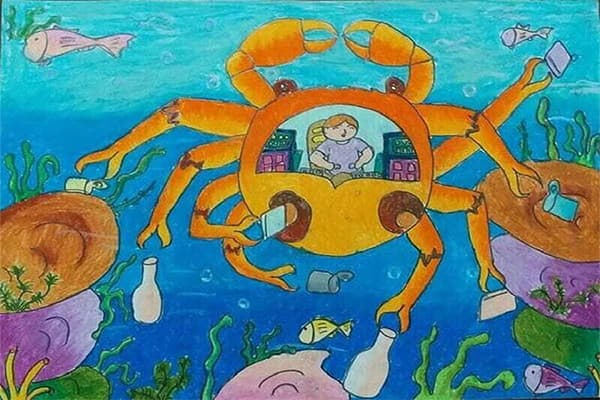 Vẽ Tranh Ý Tưởng Trẻ Thơ Sáng Tạo Đơn Giản Không Giới Hạn