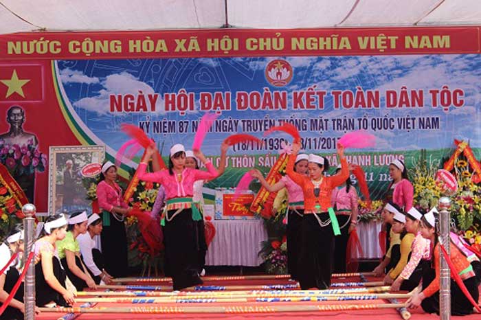 Lời dẫn văn nghệ ngày hội đại đoàn kết toàn dân tộc