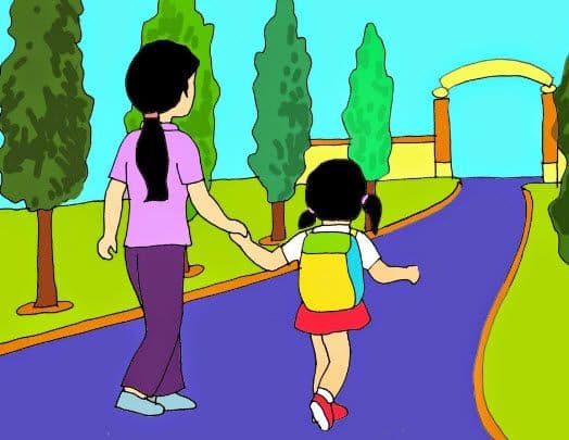 Kể về một ngày đi học của em lớp 2