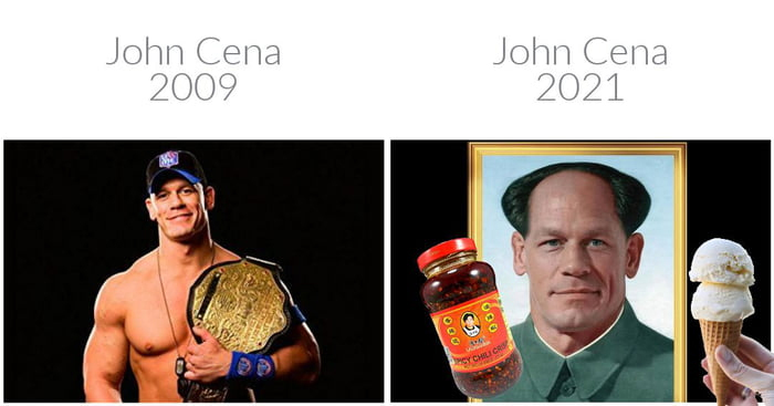 John Cena bing chilling