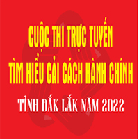 Đáp án Cuộc thi trực tuyến tìm hiểu cải cách hành chính tỉnh Đắk Lắk năm 2024