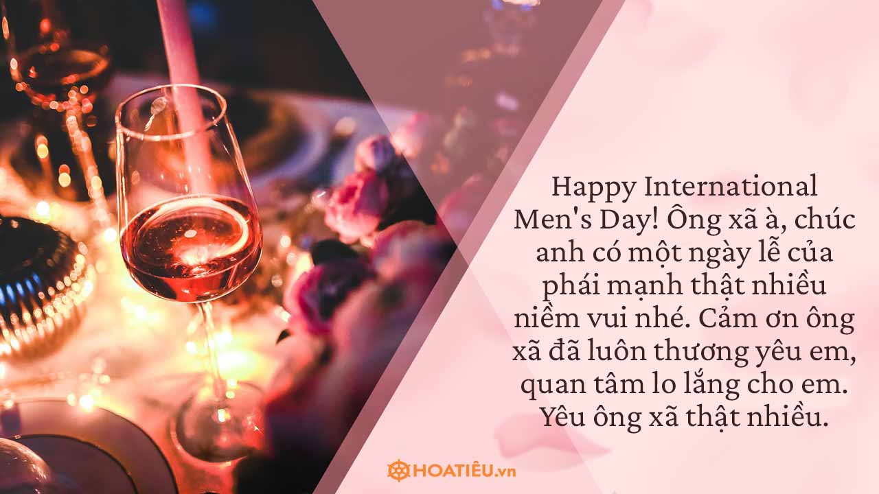 Lời chúc tặng chồng ngày 19/11 hay nhất