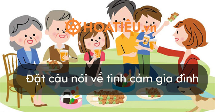 Đặt câu nói về tình cảm gia đình
