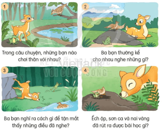 Câu chuyện Chúng mình là bạn tiếng Việt lớp 2