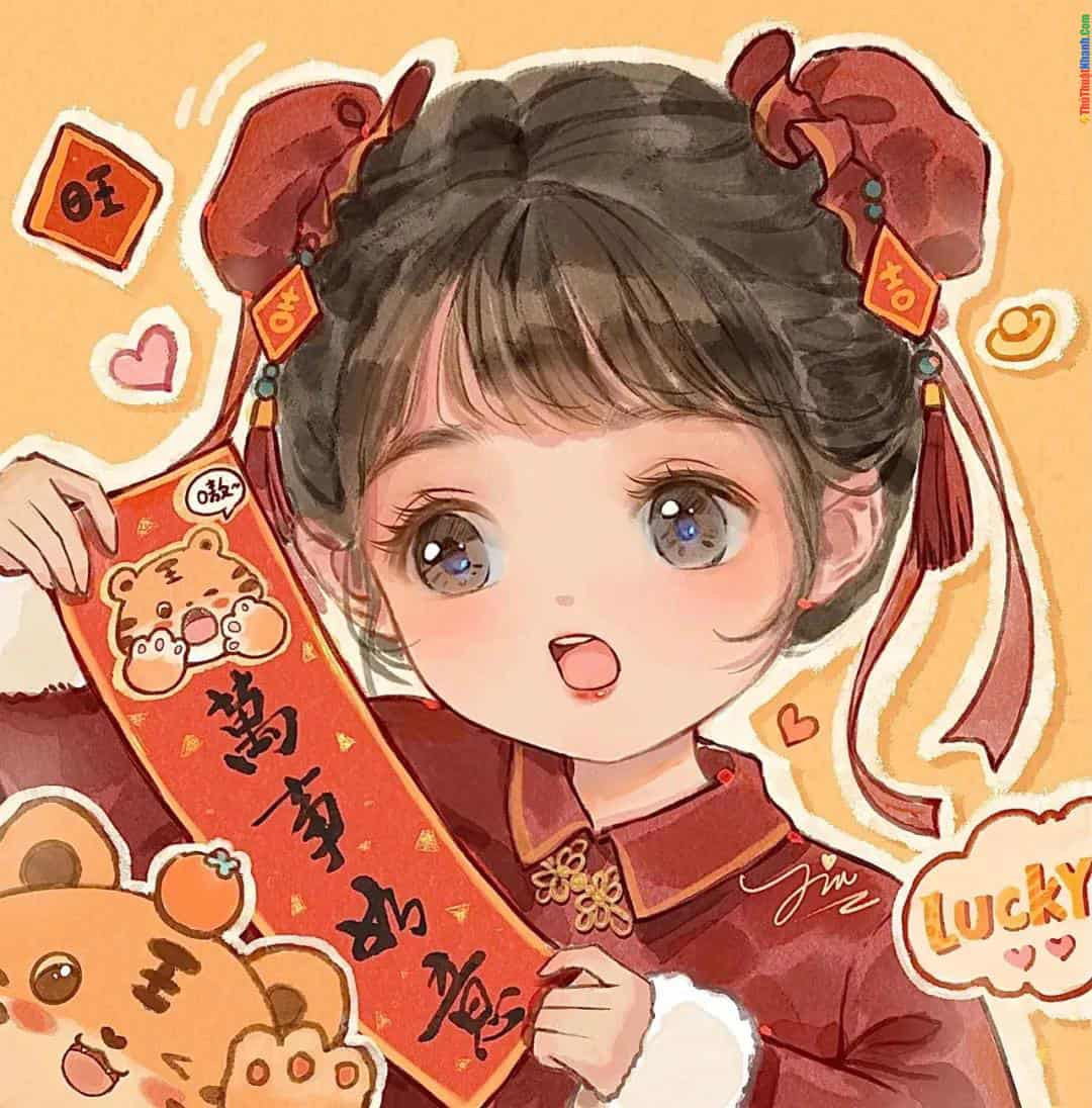 Tổng hợp ảnh avatar tết 2024 cute đón Tết đầy màu sắc và ý nghĩa