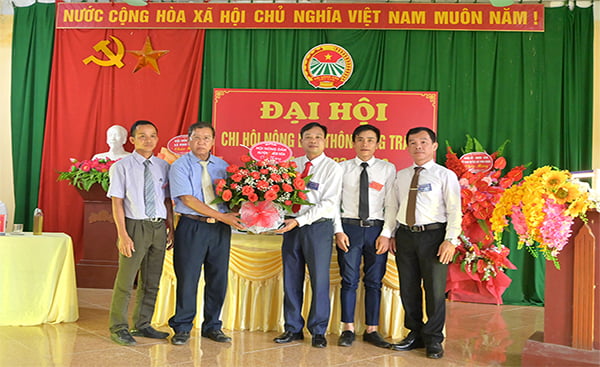 Phát biểu chỉ đạo Đại hội nông dân xã