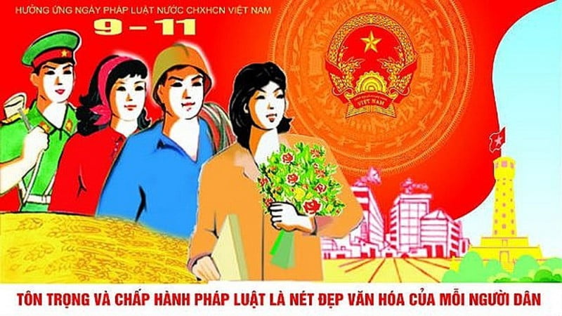 Vẽ Tranh Tuyên Truyền Về Việc Thực Hiện Sống Và Làm Việc Theo Hiến Pháp