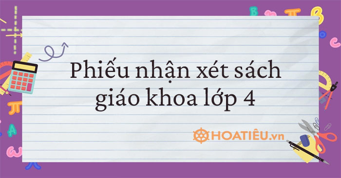 Nhận xét sgk lớp 4 có những yếu điểm gì?