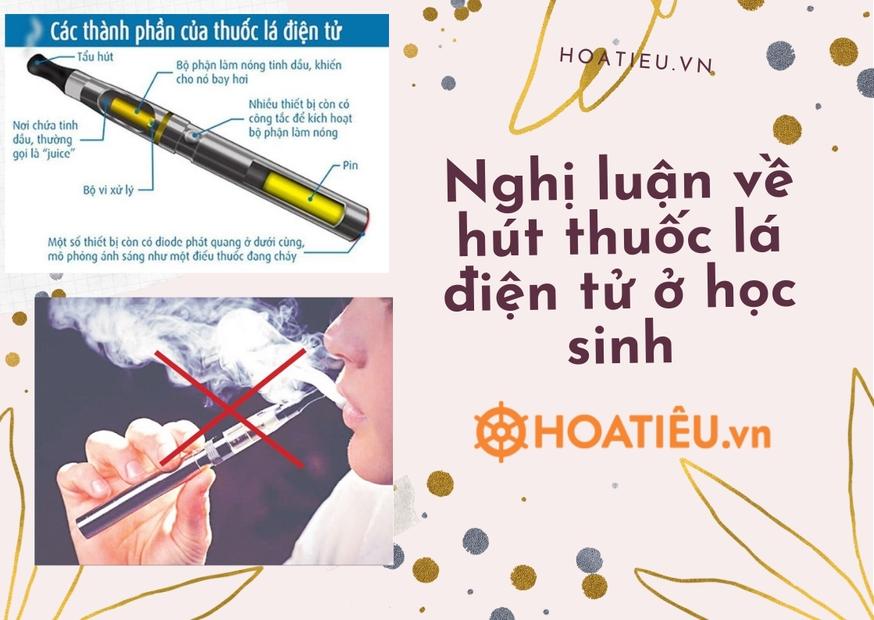 Nghị luận về hút thuốc lá điện tử ở học sinh hay nhất