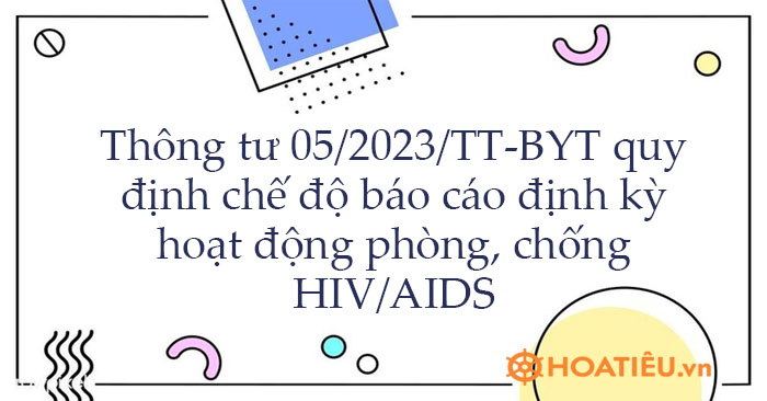 Nội dung Thông tư 05/2023/TT-BYT