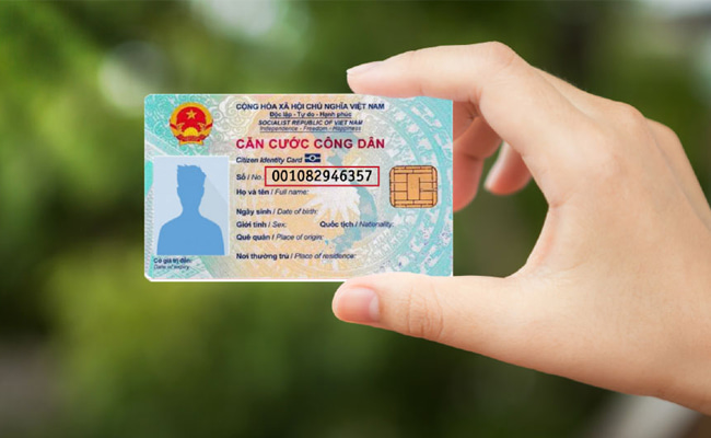 Lệ phí cấp Căn cước công dân gắn chip