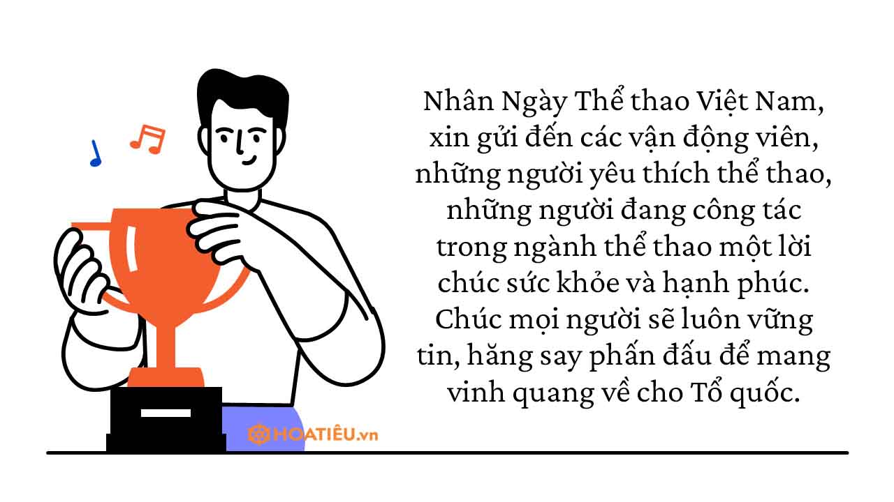 Lời chúc ngày Thể thao Việt Nam 27/3
