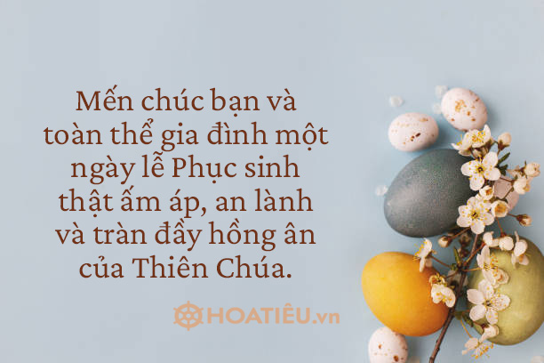 Lời chúc mừng lễ Phục Sinh hay