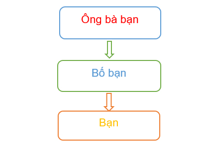 Người thân trực hệ là gì?
