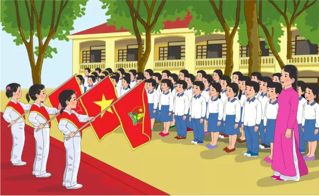 Thuyết minh về lễ chào cờ lớp 6 ngắn gọn (10 mẫu) - HoaTieu.vn
