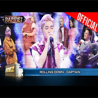 Rolling Down - CAPTAIN - Team B Ray  Rap Việt 2023 [MV Lyrics] 