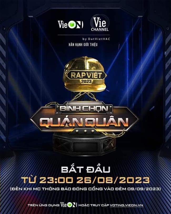 Cách bình chọn Rap Việt mùa 3