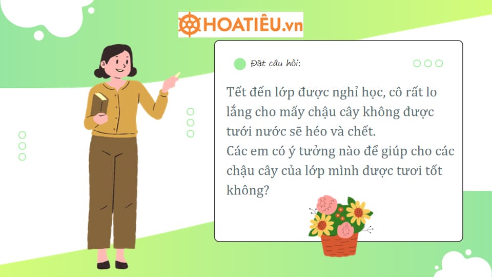 Bài học STEM lớp 4: Bình tưới cây thông minh