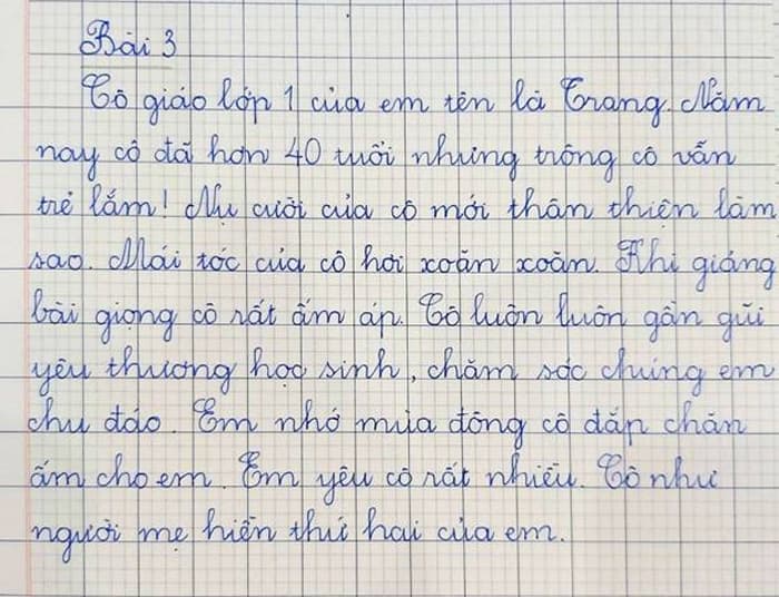 Kể về cô giáo cũ của em hay nhất lớp 2, 3 - HoaTieu.vn