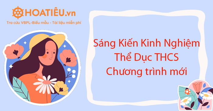 SKKN Giáo dục thể chất lớp 6, 7, 8