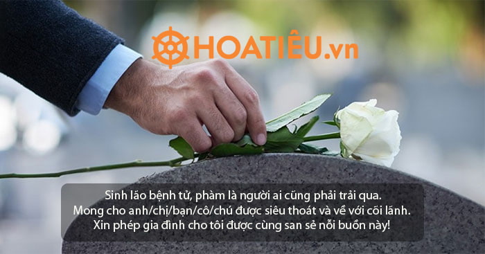 Những lời chia buồn đám tang ngắn gọn
