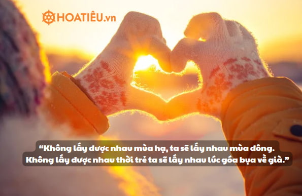 Caption, status, câu nói thả thính mùa đông lãng mạn