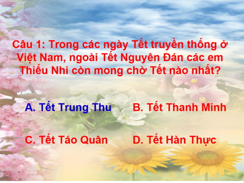 PowerPoint Đố vui Tết Trung Thu