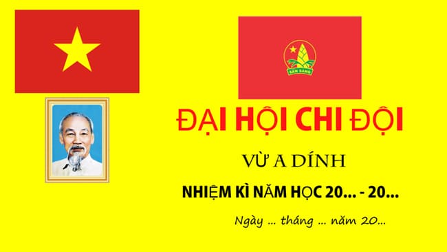 Slide Đại hội chi Đội